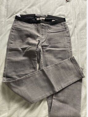 Helmut Lang Womens Jeans Skinny Jeggings Size 26 Gray Color Pull On Style